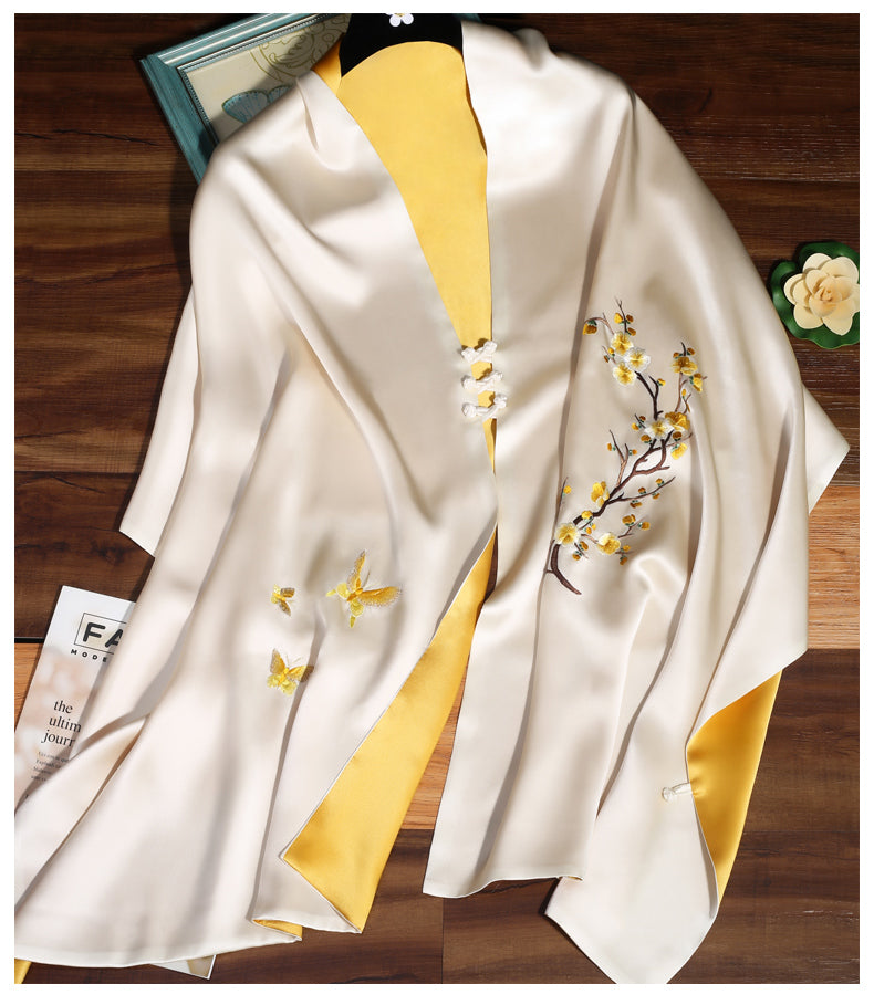 Suzhou embroidered silk high-grade dress cape,Silk shawl